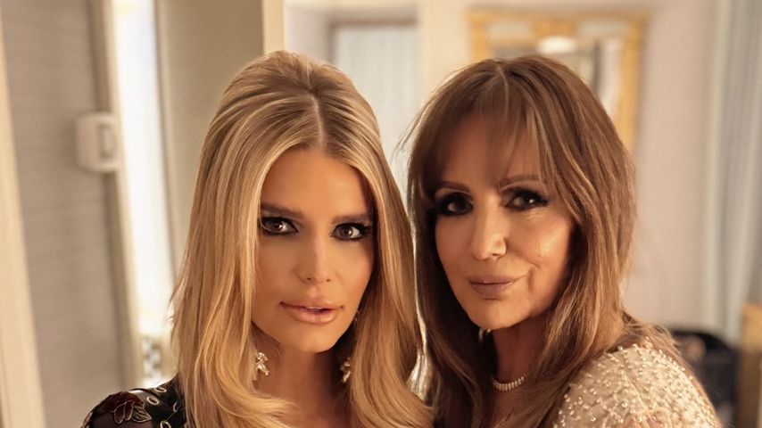 Jessica Simpson mit ihrer Mutter Tina, Januar 2025