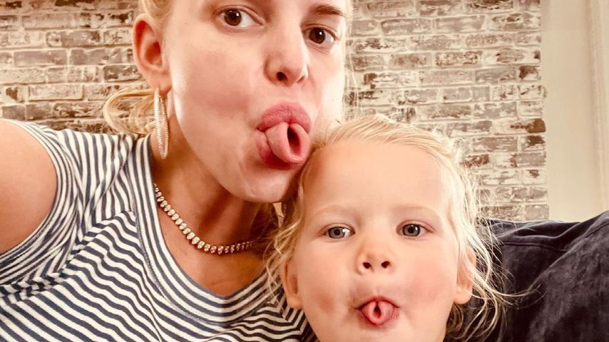 Jessica Simpson mit ihrer Tochter Birdie Mae