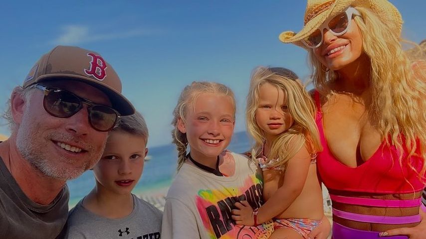 Jessica Simpson mit ihrer Familie im April 2022