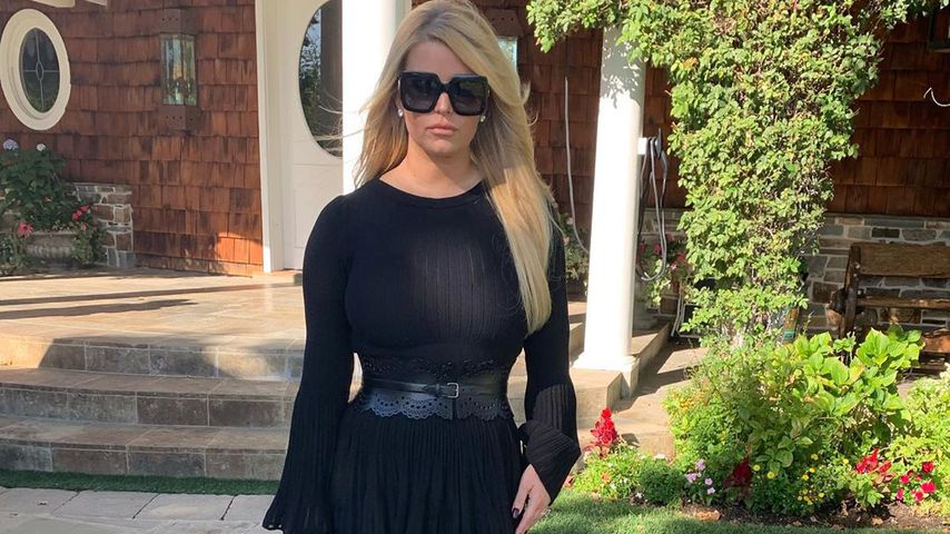 Jessica Simpson sechs Monate nach der Geburt