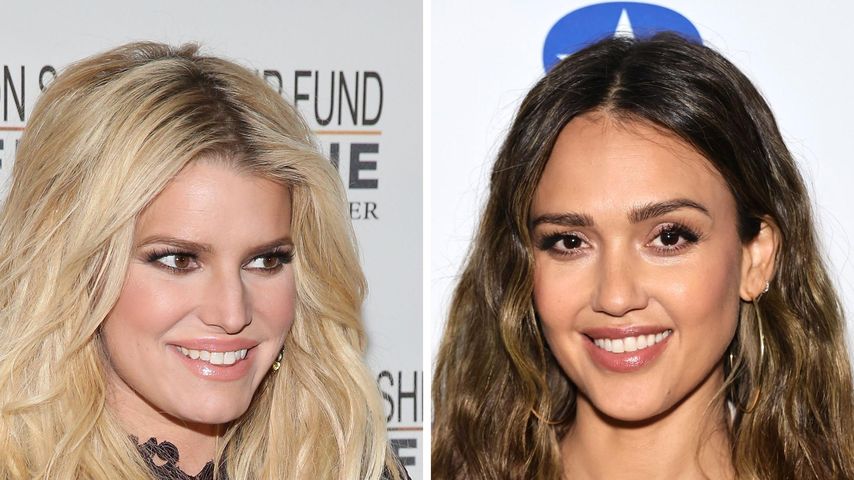 Collage: Jessica Simpson und Jessica Alba