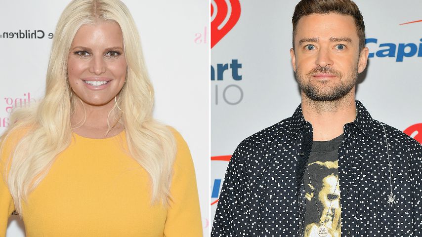 Wegen Wette: Jessica Simpson knutschte mit Justin Timberlake