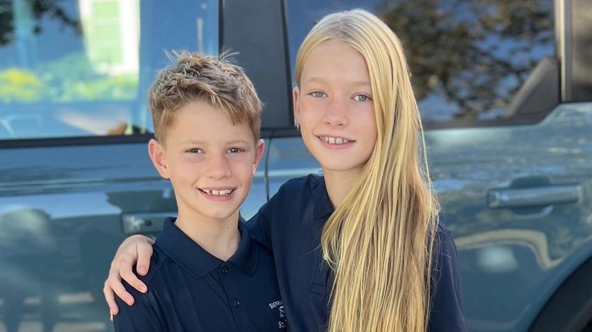 Jessica Simpsons Kinder Ace Knute und Maxwell Drew im September 2022