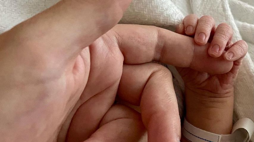 Jessica Sutta und ihr Sohn Michael Jesse Marquart im Mai 2021