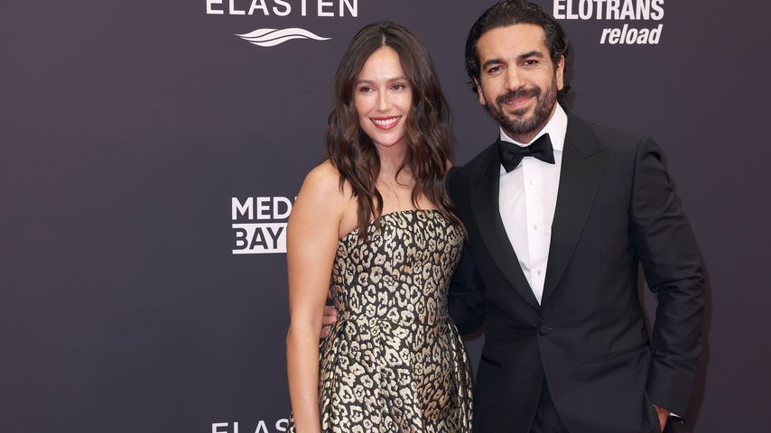 Seltenheit: Elyas M'Barek und Jessica auf dem roten Teppich