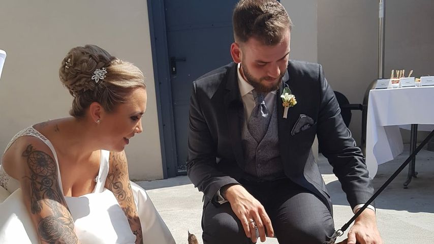 Jessica und Marc bei ihrer "Hochzeit auf den ersten Blick" 2019