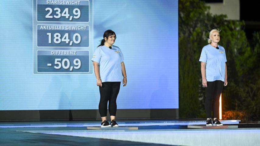 Jessica und Natalja im "The Biggest Loser"-Finale