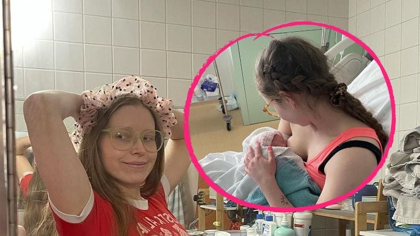 Ein Sohn: "Harry Potter"-Star Jessie Caves Baby ist da!