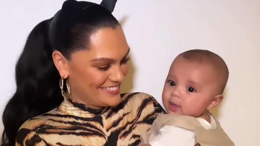 Jessie J mit ihrem Sohn Sky