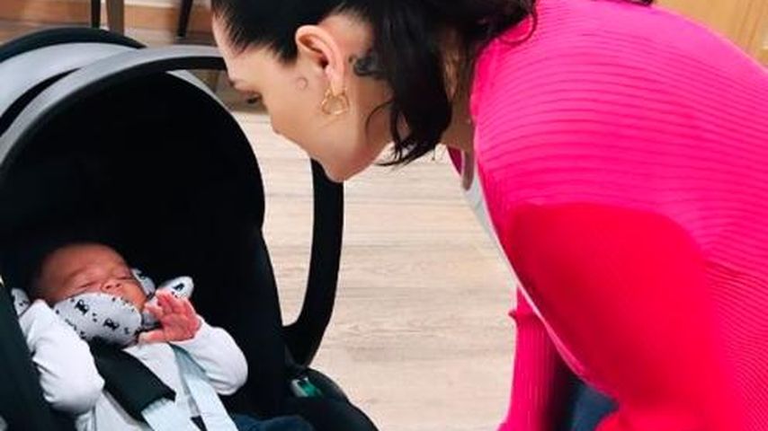 Jessie J mit ihrem Baby, Juni 2023