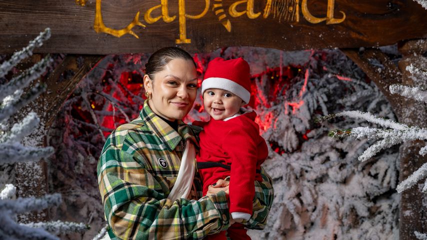 Jessie J mit ihrem Kind