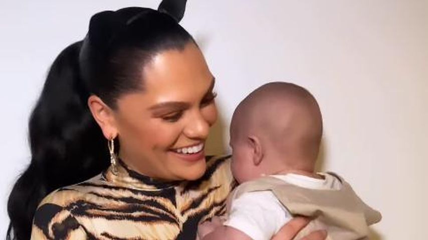 Jessie J mit ihrem Sohn Sky