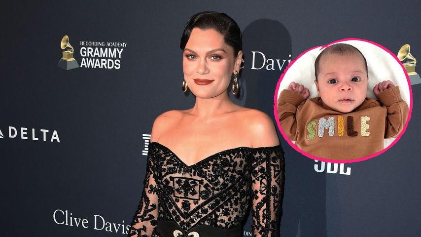 Jessie Js Sohn Sky muntert sie während Krebsbehandlung auf