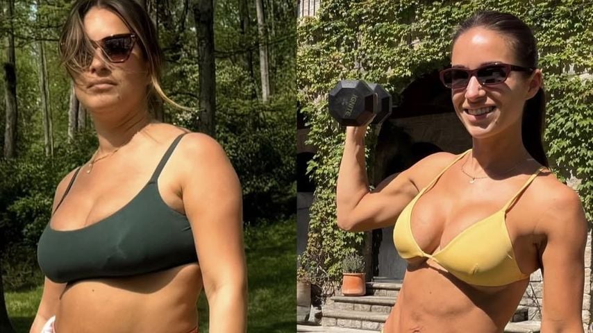 Musikerin Jessie James Decker zeigt ihre körperliche Veränderung.