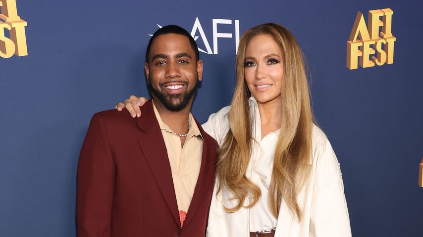 Jharrel Jerome und Jennifer Lopez beim Fototermin von "Unstoppable" in Kalifornien