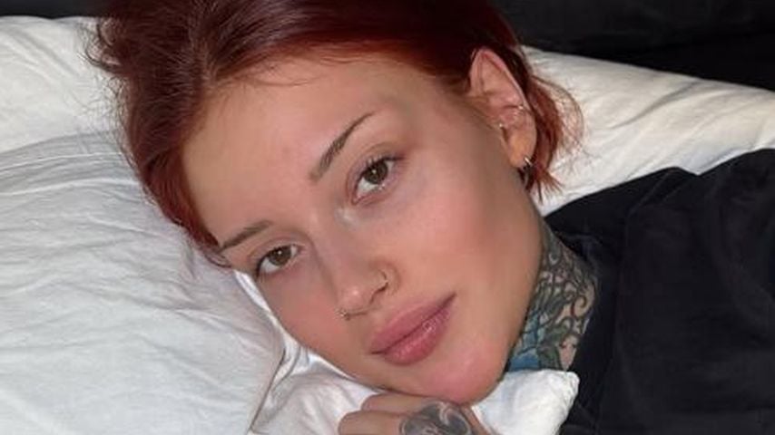 Jill Lange besorgt wegen eines angeschwollenen Lymphknotens