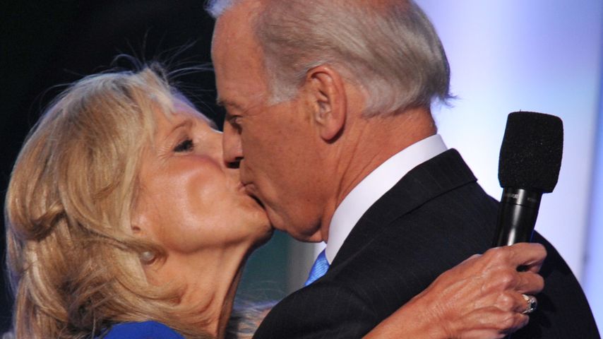Jill und Joe Biden im August 2008