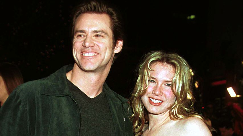 Jim Carrey und Renée Zellwegger im Dezember 1999