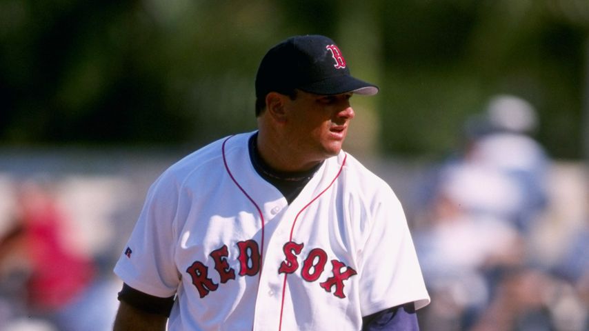 Jim Corsi als Spieler der Boston Red Sox