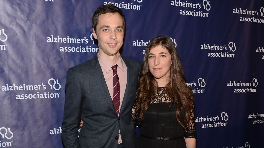 Jim Parsons and Mayim Bialik, März 2014