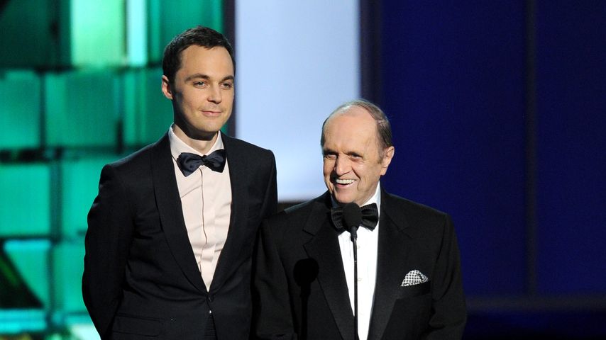 Jim Parsons und Bob Newhart , "The Big Bang Theory"-Stars