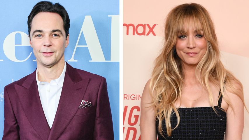 So süß schwärmt Jim Parsons über Bald-Mama Kaley Cuoco