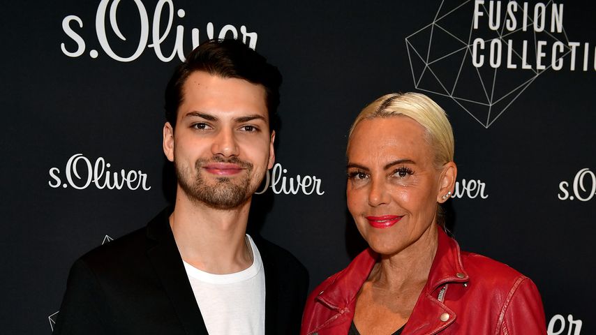 Jimi Blue Ochsenknecht mit seiner Mutter Natascha