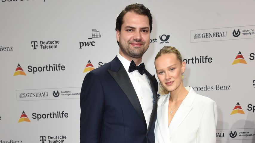 Jimi Blue Ochsenknecht und Laura Marie Geissler, Januar 2023