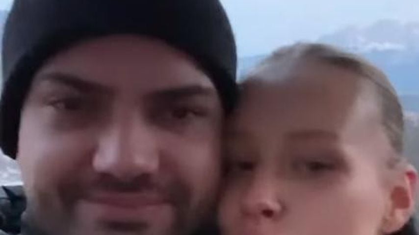 Jimi Blue Ochsenknecht und Laura Marie Geissler im Ski-Urlaub Anfang 2023