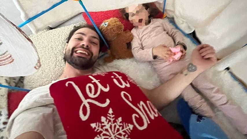 Jimi Blue Ochsenknecht und seine Tochter Snow