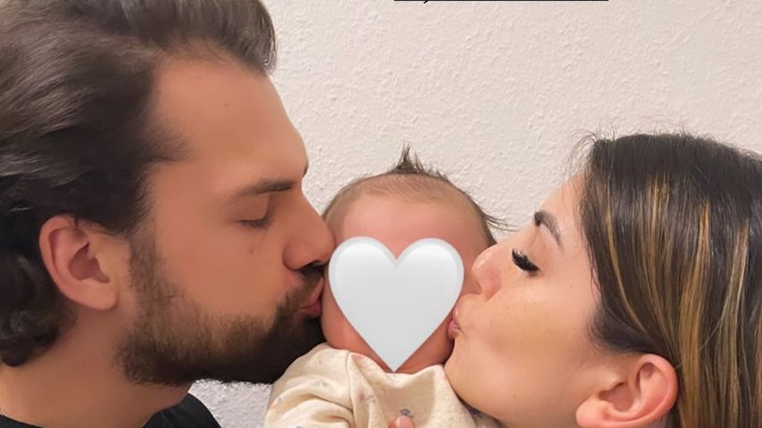 Jimi Blue Ochsenknecht und Yeliz Koc mit ihrer Tochter Snow Elanie