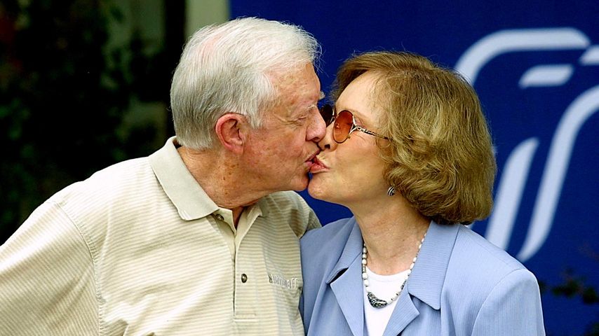 Ex-US-Präsident Jimmy Carter und seine Ehefrau Rosalynn Carter
