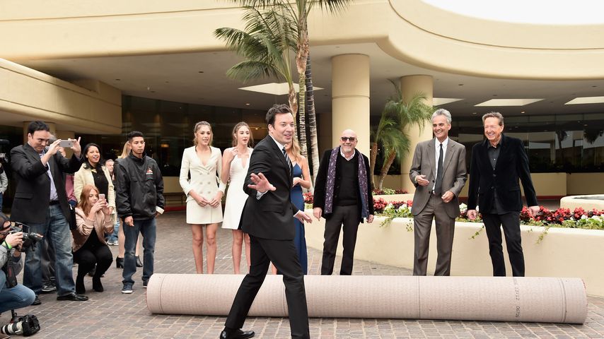 Das kann lustig werden: Jimmy Fallon übt für Golden Globes!