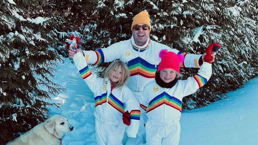 Partnerlook mit Kindern: Jimmy Fallons Frau schämte sich!