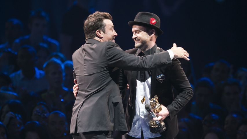 Jimmy Fallon und Justin Timberlake bei den MTV Movie Awards 2013