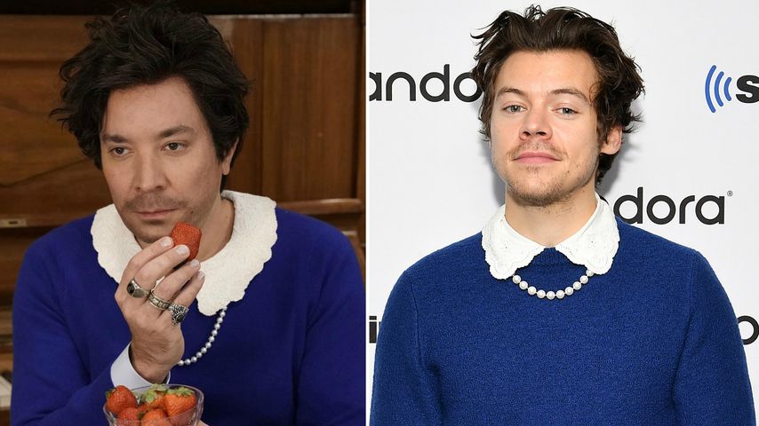 Herrlich! Hier verwandelt sich Jimmy Fallon in Harry Styles