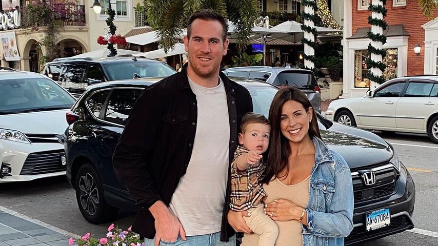 Jimmy Hayes mit seiner Familie