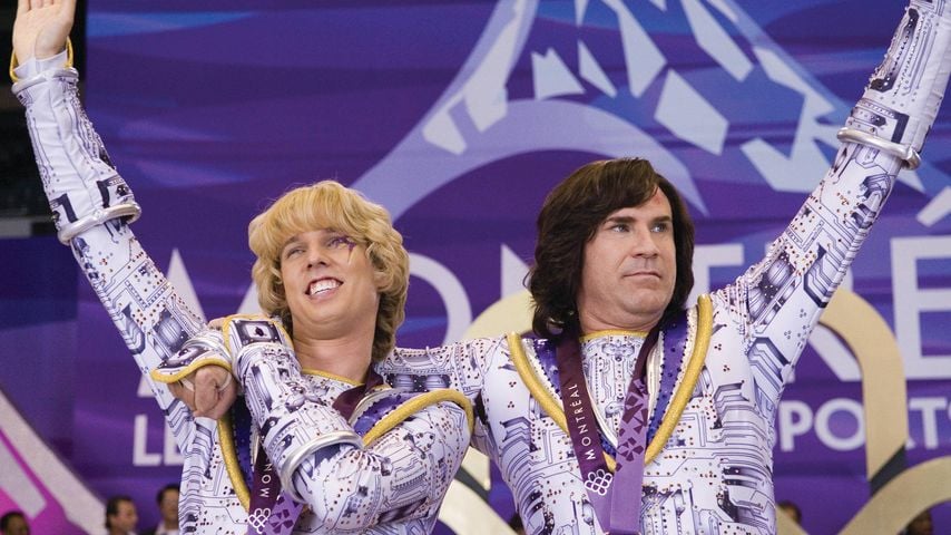 Jimmy (Jon Heder) und Chazz (Will Ferrell) feiern ihren Sieg in "Blades of Glory"
