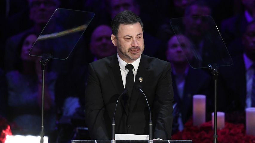 Jimmy Kimmel bei der Trauerfeier für Kobe und Gianna Bryant
