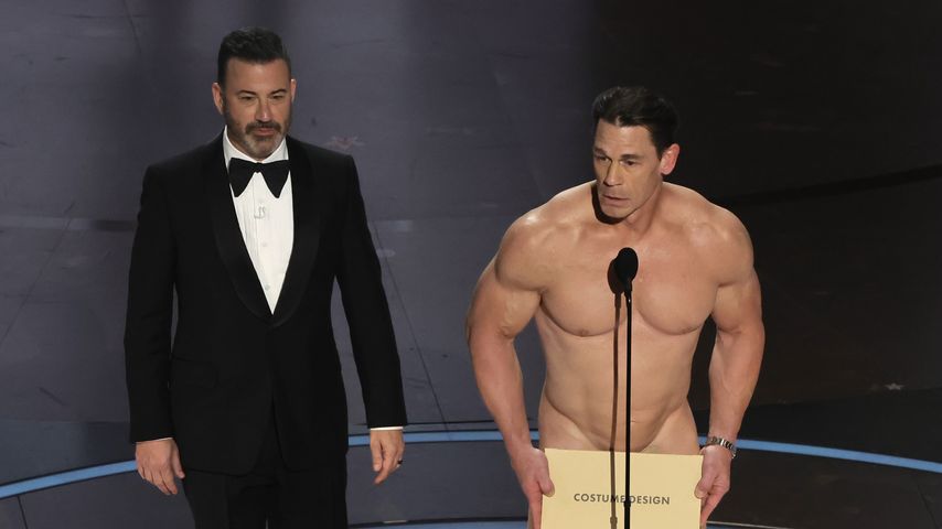 Jimmy Kimmel und John Cena bei der 96. Verleihung der Oscars