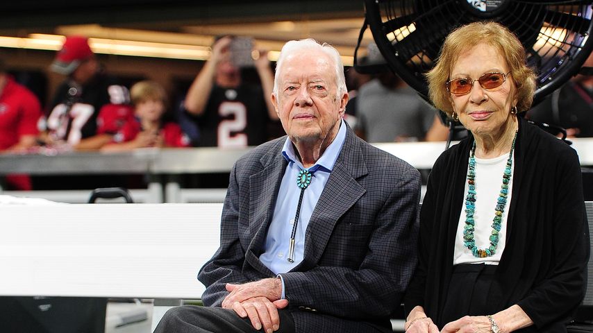 Jimmy und Rosalynn Carter, 2018