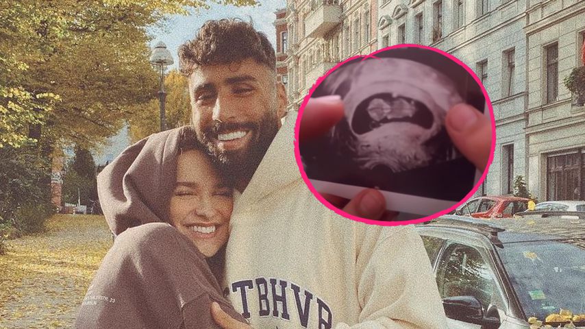 Total überwältigt: Jindaouis zeigen erste Ultraschallbilder