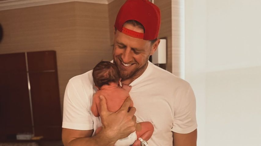 JJ Watt mit seinem Neugeborenem, Juni 2025