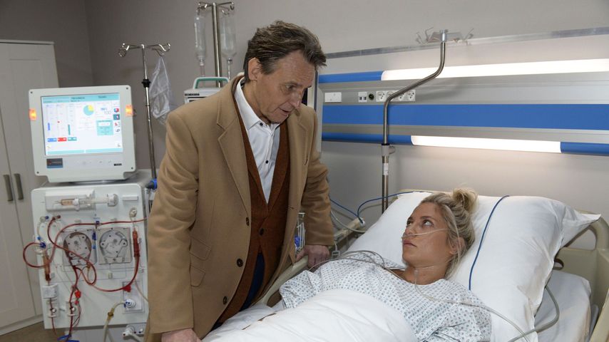 Jo Gerner (Wolfgang Bahro) und Sunny Richter (Valentina Pahde) in einer GZSZ-Szene