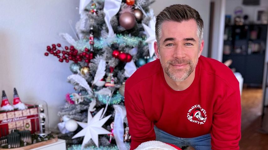 Jo Weil und sein Hund Sky, Weihnachten 2024