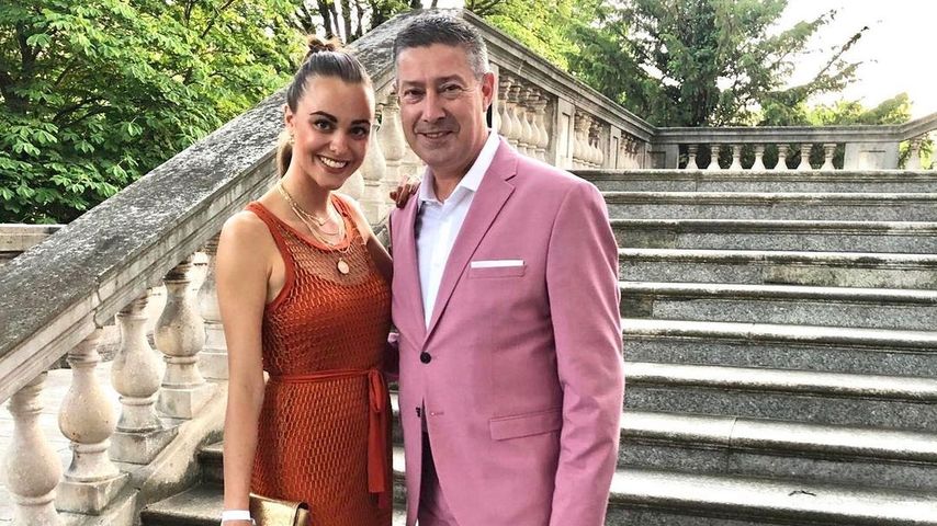 Joachim Llambi mit seiner Stieftochter Katharina Schneider
