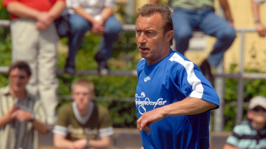 Joachim Streich bei einem Benefiz-Fußballspiel im Jahr 2007