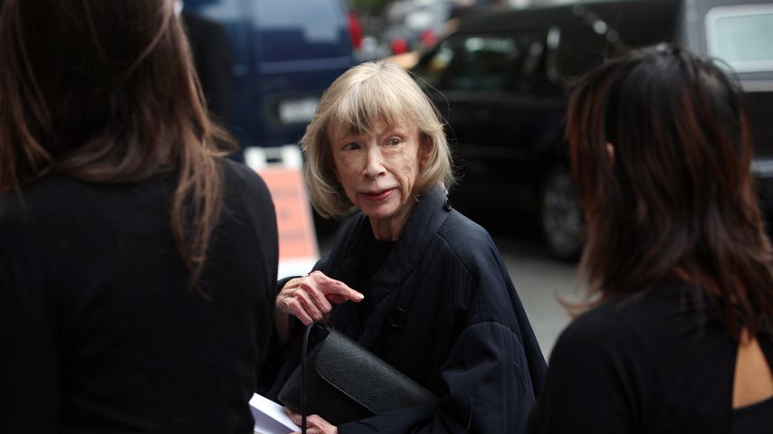 Joan Didion im Jahr 2009 in New York