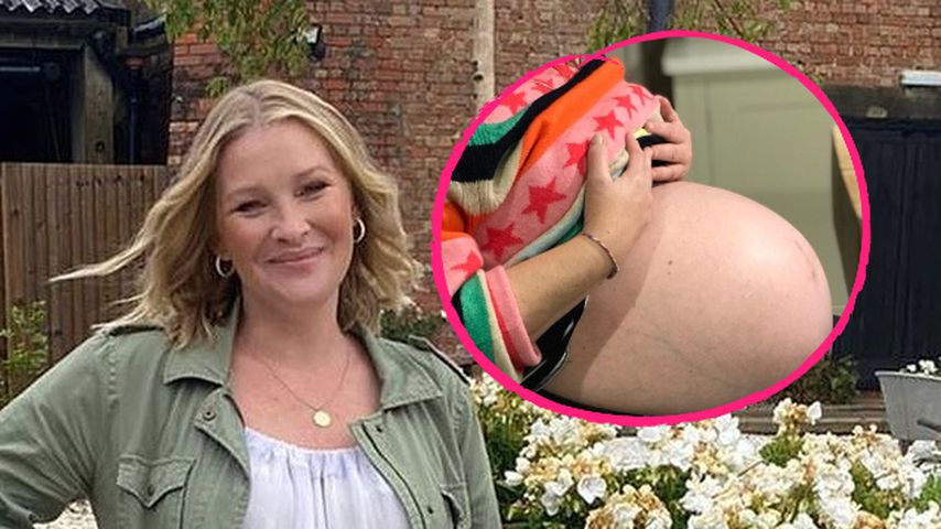 "Tatsächlich Liebe"-Star Joanna Page zeigt XXL-Babybauch
