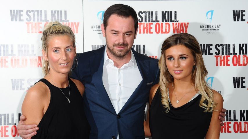 Joanne Mas, Danny Dyer und ihre Tochter Dani Dyer, September 2014